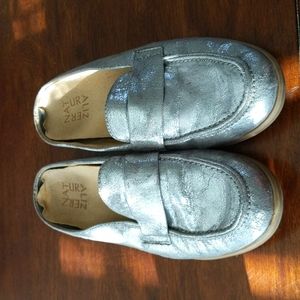 Silver Naturalizer Mule Loafers